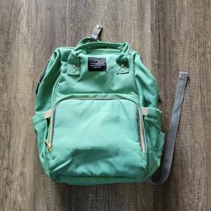 Land Baby Green Diaper Bag